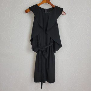 Guess by Marciano Women's Black Ruffle Dress XS